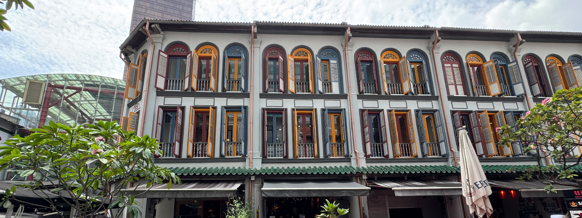 Exterior of Sage Mediation Space, at Far East Square, Singapore